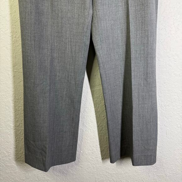 LAFAYETTE 148 Slacks Size 8 Flat Front Straight Leg Lightweight Wool Classic - Picture 6 of 13